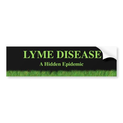 Lyme Disease bumpersticker Bumper Stickers by LymeLodge