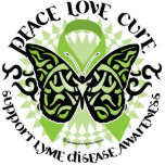 Lyme Disease Butterfly Tribal Photo Cut Out