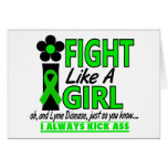 Lyme Disease Fight Like A Girl 1.2 Cards