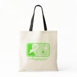 Lyme Disease Hope Awareness Tile bags