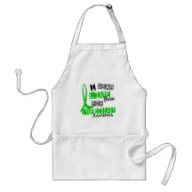 Lyme Disease I Wear Lime Green For Awareness 37 Apron