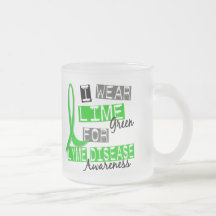 Lyme Disease I Wear Lime Green For Awareness 37 Mug