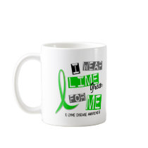 Lyme Disease I Wear Lime Green For Me 37 Coffee Mug