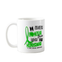 Lyme Disease I Wear Lime Green For My Daughter 37 Mugs