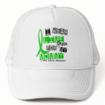 Lyme Disease I Wear Lime Green For My Mommy 37 Mesh Hat