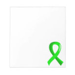 Lyme Disease Lime Green Ribbon 3 Notepads
