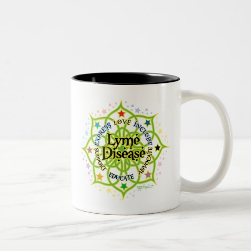 Lyme Disease Lotus Coffee Mugs