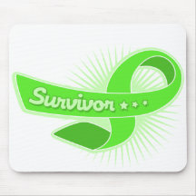 Lyme Disease Survivor Ribbon Mousepad