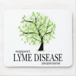 Lyme Disease Tree Mousepads Lyme Disease Tree Mousepads