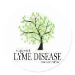 Lyme Disease Tree Sticker Lyme Disease Tree Sticker