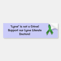 "Lyme" is not a Crime Bumper Stickers