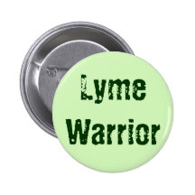 Lyme Warrior Button