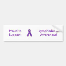 Lymphedema Awareness Bumper Stickers