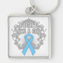 Lymphedema Fight Like A Girl Fleurish Keychains