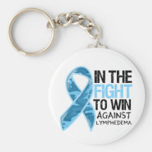 Lymphedema - Fight To Win Keychains
