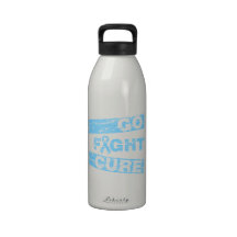 Lymphedema Go Fight Cure Reusable Water Bottle