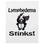 Lymphedema Stinks Skunk Awareness Design flyers