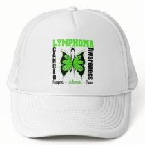 Lymphoma Awareness Butterfly hats