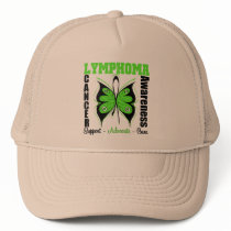 Lymphoma Awareness Butterfly hats