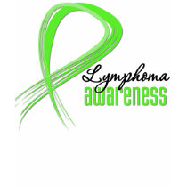 Lymphoma Awareness Grunge Ribbon t-shirts