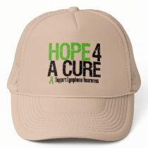 Lymphoma Awareness Hope For A Cure hats