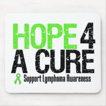 Lymphoma Awareness Hope For A Cure Mouse Mats