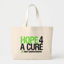 Lymphoma Awareness Hope For A Cure Tote Bags