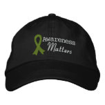 Lymphoma Awareness Matters embroidered hats