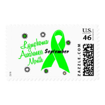 Lymphoma Awareness Month Flowers 1 Postage Stamps