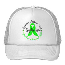 Lymphoma Awareness Month Flowers 3 Trucker Hat