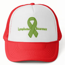 Lymphoma Awareness Ribbon Hat