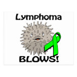 Lymphoma Blows Awareness Design Post Card