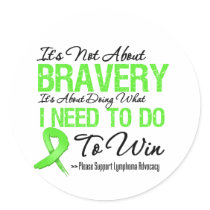 Lymphoma Cancer Battle stickers