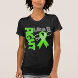 Lymphoma Cancer Chic Fight Like A Girl Ribbon t-shirts