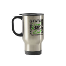 Lymphoma Cancer Survivors Motto mugs