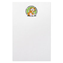 Lymphoma Cat stationery