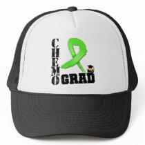 Lymphoma Chemo Grad hats
