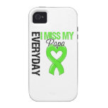 Lymphoma Everyday I Miss My Papa iPhone 4 Cover