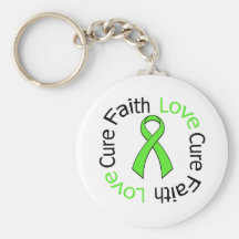 LYMPHOMA Faith Love Cure Key Chain