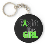 Lymphoma Fight Like a Girl keychains