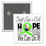 Lymphoma Fight We Can Do It buttons