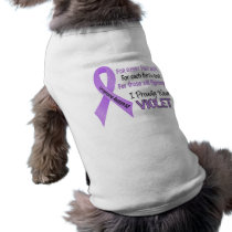 Lymphoma For Every…..I Proudly Wear Violet 1 pet clothing by awarenessgifts Lymphoma For Every…..I Proudly Wear Violet 1 pet clothing
