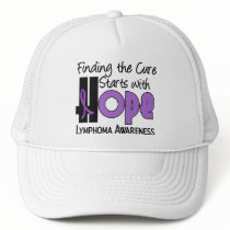 Lymphoma Hodgkin’s HOPE 4 hats by awarenessgifts Lymphoma Hodgkin’s HOPE 4 hats
