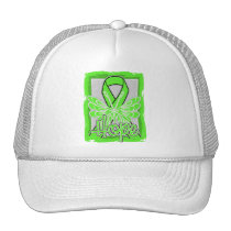 Lymphoma Hope Butterfly Portrait Hats