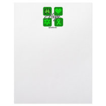 Lymphoma Hope Love Inspire Awareness letterhead by cancerapparel Lymphoma Hope Love Inspire Awareness letterhead