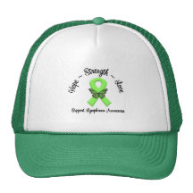 Lymphoma Hope Love & Strength Trucker Hats