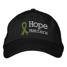 Lymphoma Hope Matters Embroidered Baseball Cap