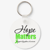 Lymphoma Hope Matters keychains