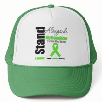 LYMPHOMA  I Stand Alongside My Daughter Hat