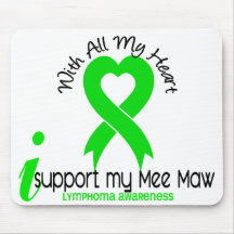 LYMPHOMA I Support My Mee Maw Mouse Pad